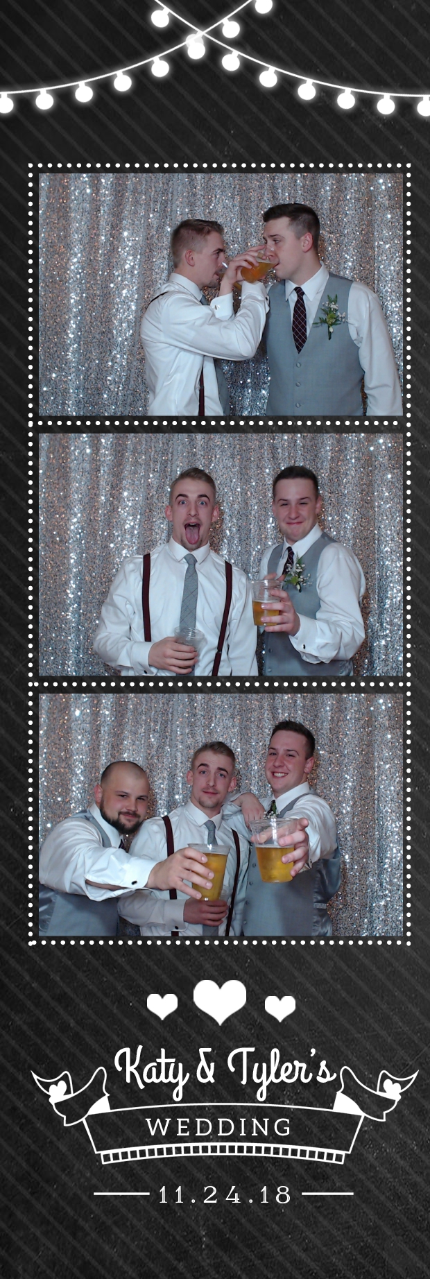 Katy and Tyler's wedding  | View more photos from the event at gallery.photoboothbillings.com/u/PhotoBoothBillings/Katy-and-Tylers-wedding